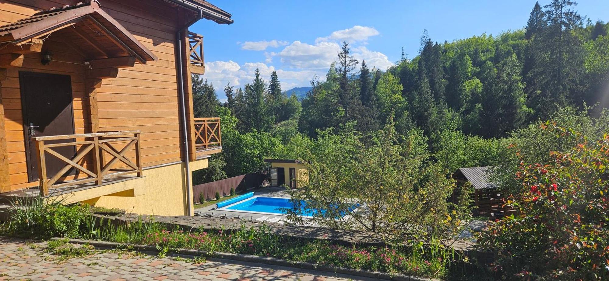 Vila Barvy Karpat Slavske Exteriér fotografie
